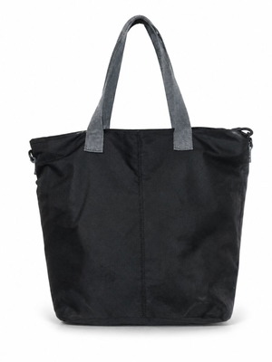 POLO μαύρη τσάντα ώμου tote
