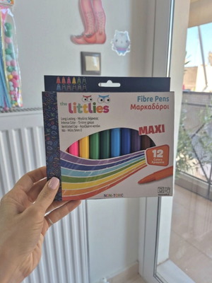 Markers used, pack of 12 washable thick