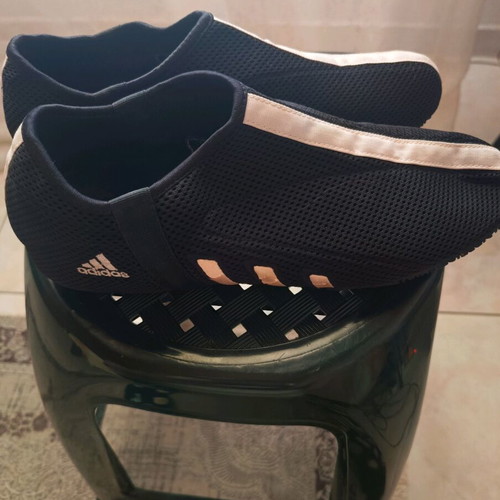 Adidas swimming shoes used, size 41, black