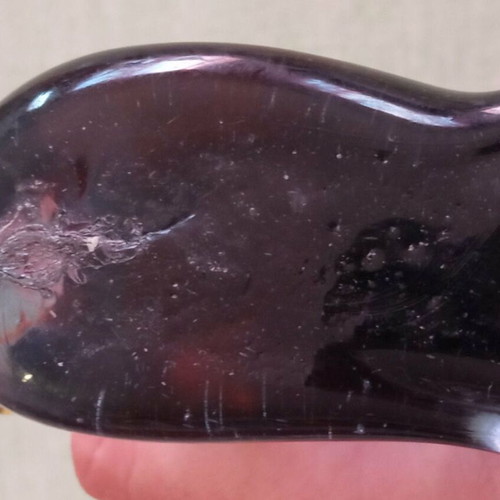 Χειροποίητη πάπια Murano Art Glass με σημάδι Pontil, στυλ Amberina
