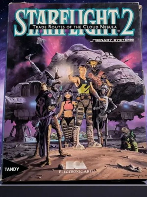 Starflight 2: Trade Routes of the Cloud Nebula PC game used, RPG strategy