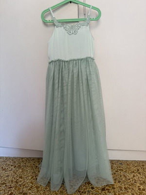Dress H&M used, turquoise, size 134 cm for 8-9 years