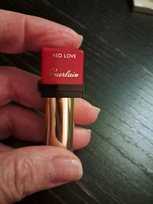 Lipstick Guerlain like new, collectible red tester