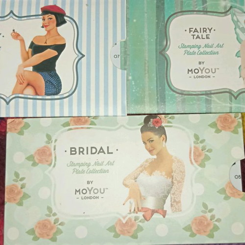MoYou London 2 nail stamping plates new