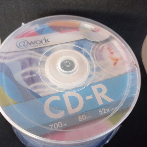 @Work CD-R 50 Pack 700MB 80min Sealed New