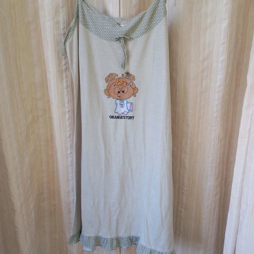 Nightgown simple, like new, green, size M