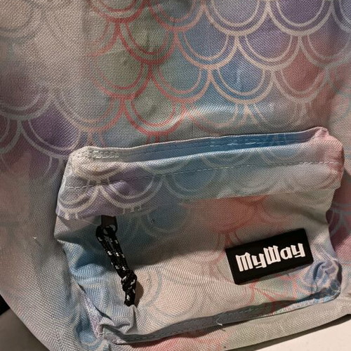 Small children's backpack used