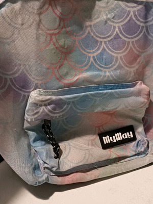 Small children's backpack used