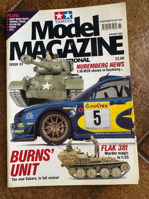 Tamiya Model Magazine International Τεύχος 91 2002 σαν καινούργιο