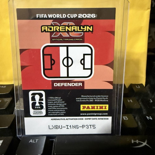 Jules Kounde Limited Edition Panini Adrenalyn XL card like new