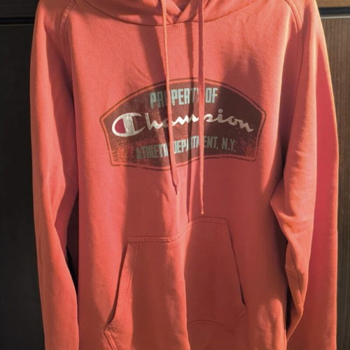 Champion red hoodie XL used