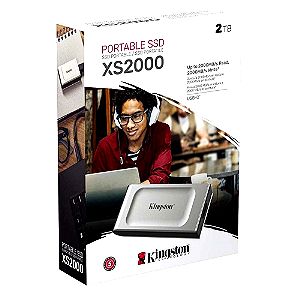Kingston 2TB XS2000 Portable SSD USB-C 3.2 Gen 2x2 [SXS2000/2000G]