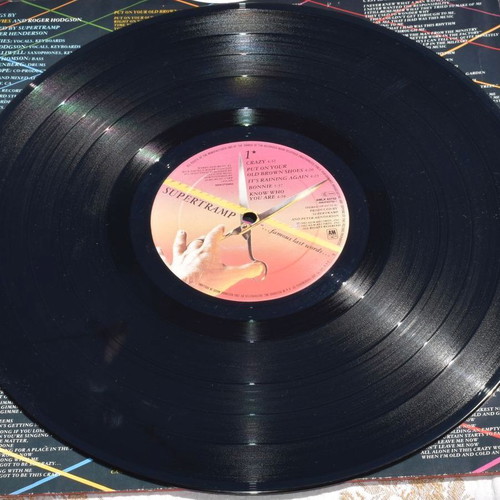 Supertramp "...Famous Last Words..." 1982 LP, rock, like new condition