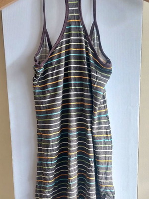 Striped top Ale size Small used, brown multicolor
