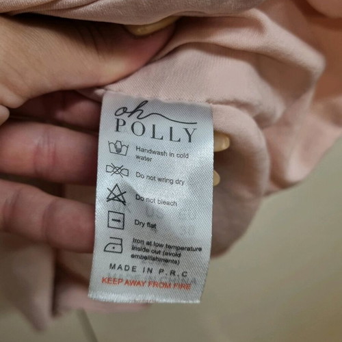 Oh Polly pink mini dress new