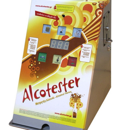 Alcotester automatic alcohol detection vending machine new