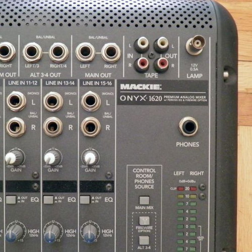 Makie Onyx 1620 Premium analog professional mixer like new