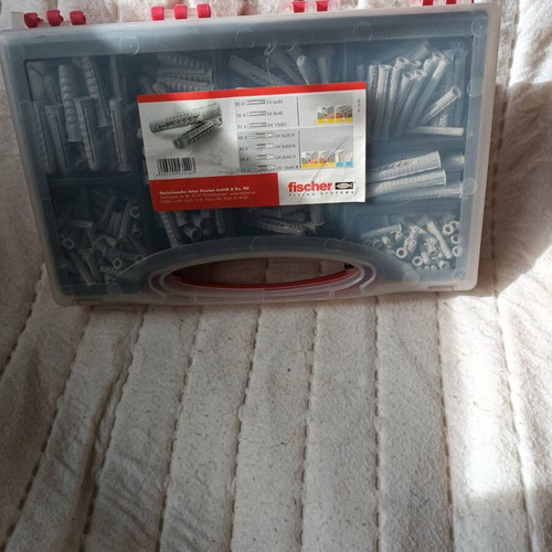 Fischer UX+SX plugs 290 pcs in durable box new