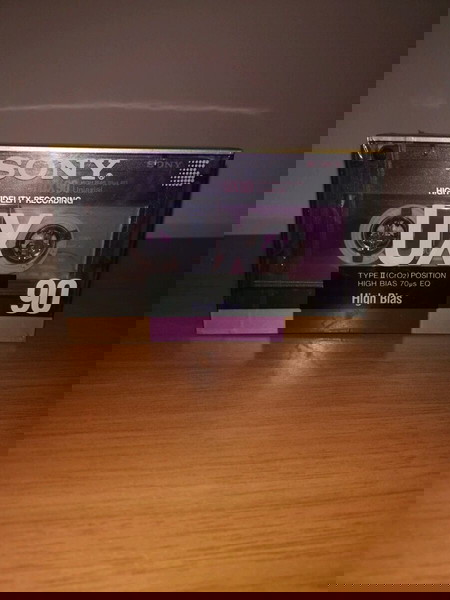 SONY σφραγισμενη κασετα χρωμιου, UX90