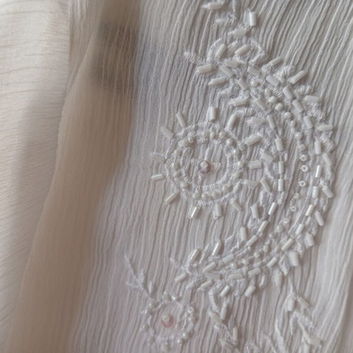 Gabbana & Gabbana semi-transparent embroidered shirt like new, size L