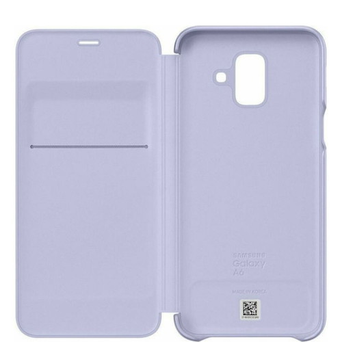 Samsung Galaxy A6 (2018) Wallet Cover καινούργιο, μωβ