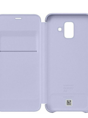 Samsung Galaxy A6 (2018) Wallet Cover καινούργιο, μωβ