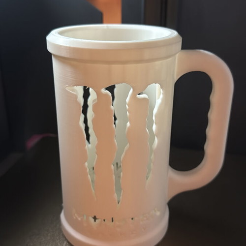 Monster 3D printed cup new