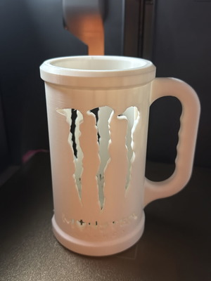Monster 3D printed cup new