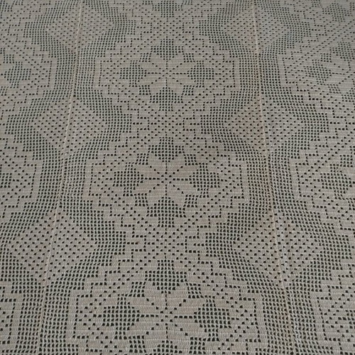 Handmade blanket, like new, 207x198 cm