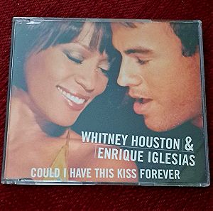 WHITNEY HOUSTON & ENRIQUE INGLESIAS- COULD I HAVE THIS KISS FOREVER 6 TRK CD SINGLE