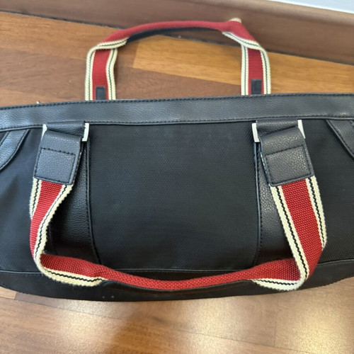 Gianfranco Ferre Black Bag used, classic design with dual handles
