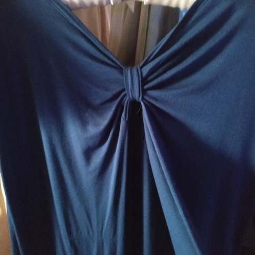 Celestino off-shoulder t-shirt used, size M, blue