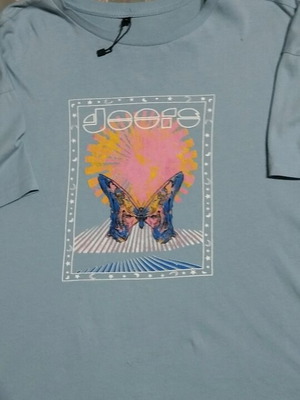 T-shirt sky blue Trendyol size M like new, short sleeve