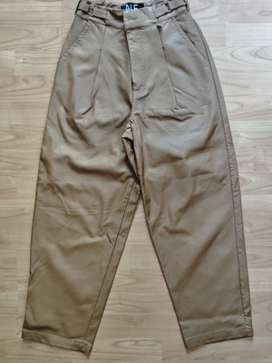 Attrattivo balloon leather pants XS like new, brown