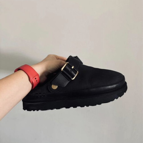 Ugg Australia women's slippers used, size 41, black and orange