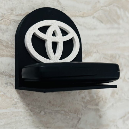 Toyota wall mount key holder with shelf