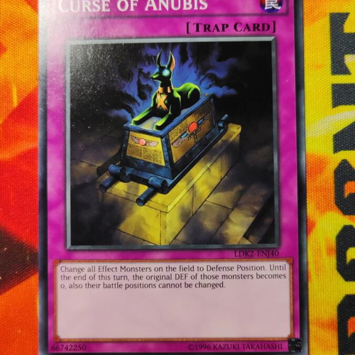 Yu-Gi-Oh! Curse of Anubis LDK2 card new