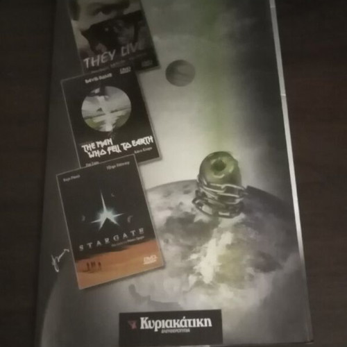 DVD fantasy movies about aliens, new pack of 3 discs
