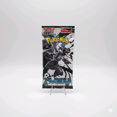 Black Bolt Japanese booster pack new, factory sealed