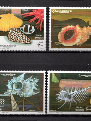 Somalia 2003 Marine Life κομπλε σειρά ασφράγιστα λουξ