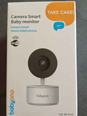 Babyono wireless baby monitor with camera and two-way audio, new