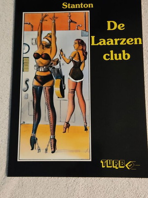 Comic Stanton De Laarzen Club like new, black and white