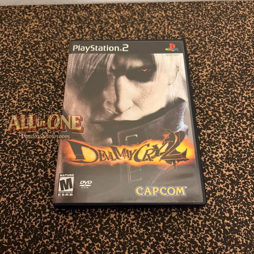Devil May Cry 2 PS2 game, complete with manual