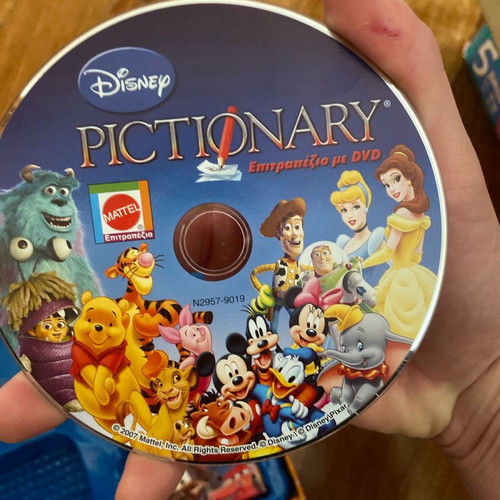 Pictionary Disney board game used