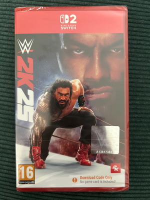 WWE 2k25 Nintendo Switch 2 game, sealed