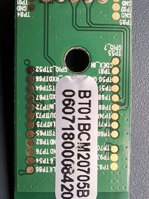 Bluetooth TV board BT01-BCM20705B used for Hitachi 55KH6000