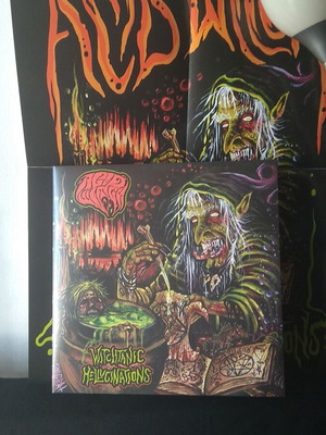 Acid Witch Witchtanic Hellucinations LP σαν καινούργιο, χρωματιστό βινύλιο