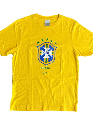Nike Brazil T-shirt μεταχειρισμένο, μέγεθος M, vintage 00's