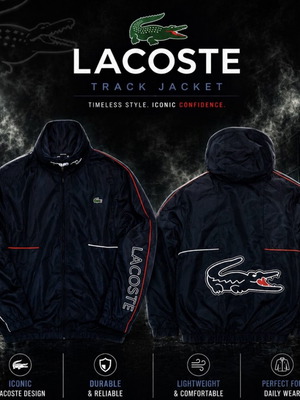 Lacoste Track Jacket Back Logo, size XXL