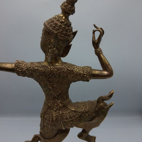 Bronze figure of Thai Rama statue like new